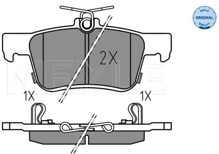 Honda Remblokkenset, schijfrem 0252242915