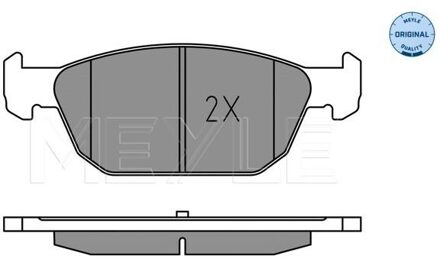 Honda Remblokkenset, schijfrem 0252580417