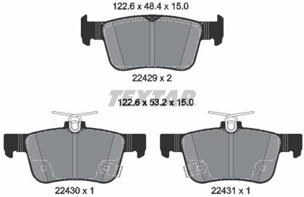 Honda Remblokkenset, schijfrem 2242901