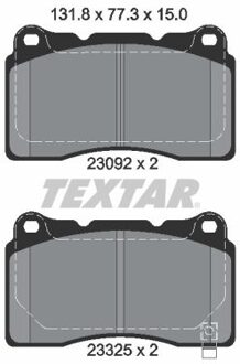 Honda Remblokkenset, schijfrem 2309204