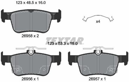 Honda Remblokkenset, schijfrem 2695801