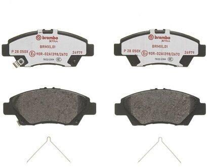 Honda Remblokkenset, schijfrem BREMBO XTRA LINE P28050X