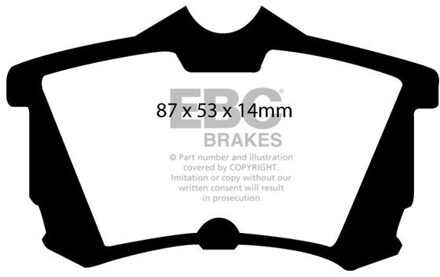 Honda Remblokkenset, schijfrem DP1216