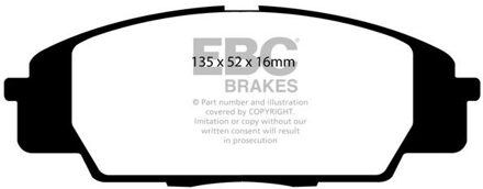 Honda Remblokkenset, schijfrem DP1254