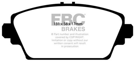 Honda Remblokkenset, schijfrem DP1339