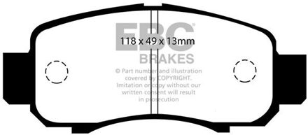 Honda Remblokkenset, schijfrem DP1355