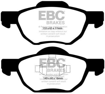 Honda Remblokkenset, schijfrem DP1525