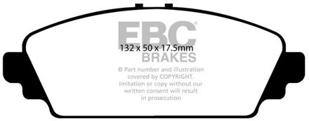 Honda Remblokkenset, schijfrem DP1544