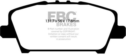 Honda Remblokkenset, schijfrem DP1901