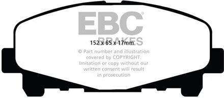 Honda Remblokkenset, schijfrem DP1999