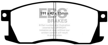 Honda Remblokkenset, schijfrem DP344