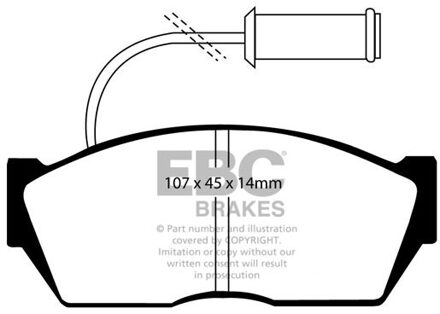 Honda Remblokkenset, schijfrem DP606
