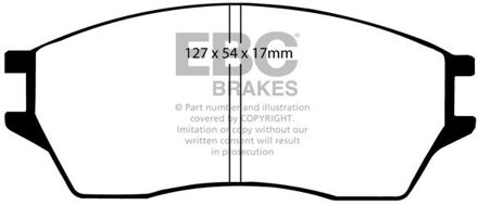 Honda Remblokkenset, schijfrem DP639