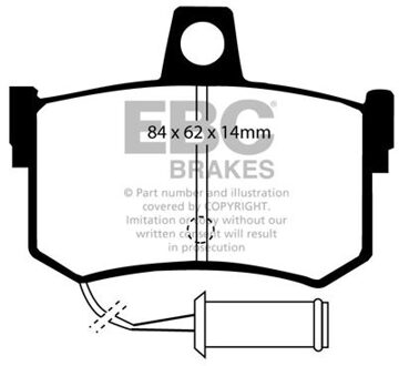 Honda Remblokkenset, schijfrem DP662