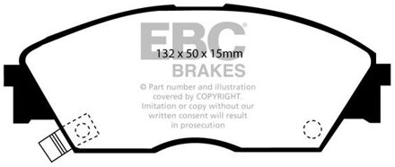 Honda Remblokkenset, schijfrem DP706