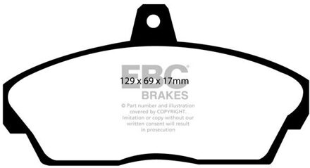 Honda Remblokkenset, schijfrem DP815