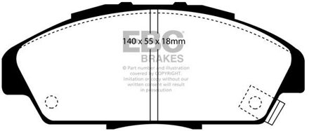 Honda Remblokkenset, schijfrem DP818