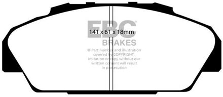 Honda Remblokkenset, schijfrem DP831