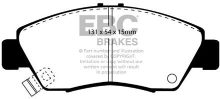 Honda Remblokkenset, schijfrem DP890