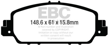 Honda Remblokkenset, schijfrem DPX3014