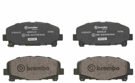 Honda Remblokkenset, schijfrem P28043X