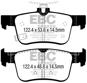 Honda Remblokkenset Yellowstuff DP42301R