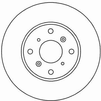 Honda Remschijf 16172