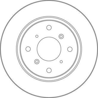 Honda Remschijf 16206