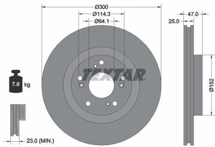 Honda Remschijf 92177903