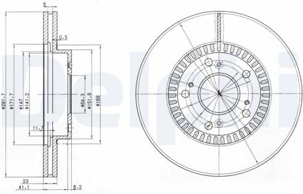 Honda Remschijf BG3720