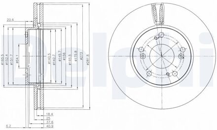 Honda Remschijf BG4119