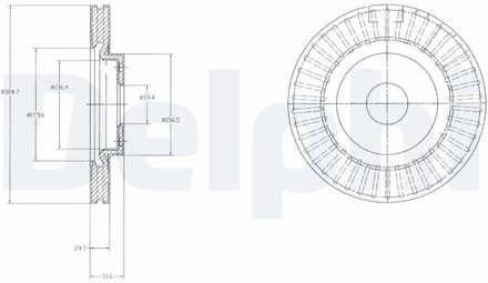Honda Remschijf BG4214