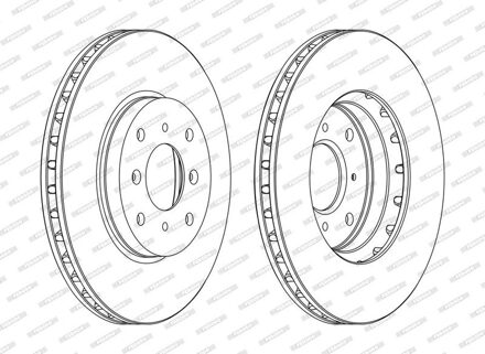 Honda Remschijf DDF1119C
