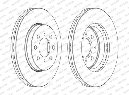 Honda Remschijf DDF1510C
