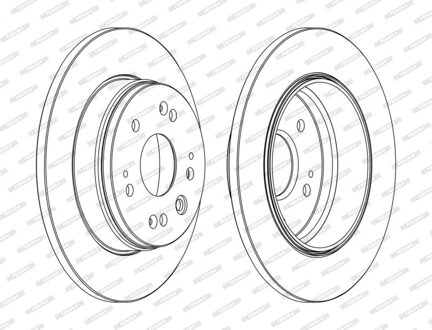 Honda Remschijf DDF1540C
