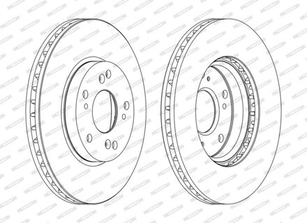 Honda Remschijf DDF1557C