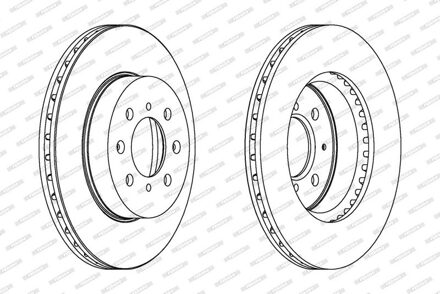 Honda Remschijf DDF492C