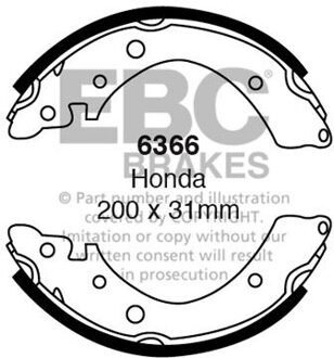 Honda Remschoenset 6366