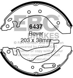 Honda Remschoenset 6437