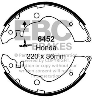 Honda Remschoenset 6452