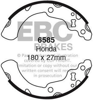 Honda Remschoenset 6585