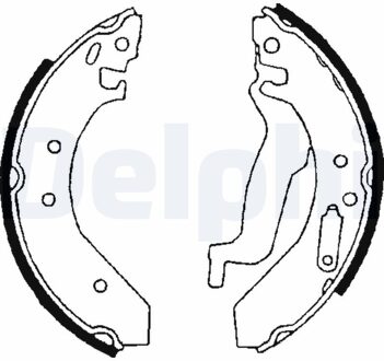 Honda Remschoenset LS1645