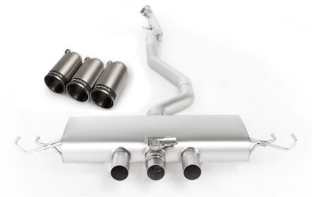 Honda Remus cat-back-systeem passend voor Honda Civic Type-R FK8 (Zilver/Carbon) 2570175500003698CR