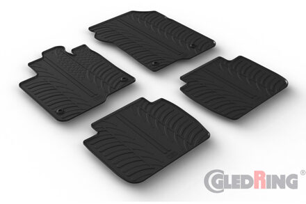 Honda Rubbermatten passend voor Honda ZR-V eHEV 2023- (T profiel 4-delig + montageclips) GL0746