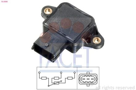 Honda Sensor, smoorkleppenverstelling 105086