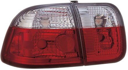 Honda Set Achterlichten passend voor Honda Civic Sedan 1996-2001 - Rood/Helder