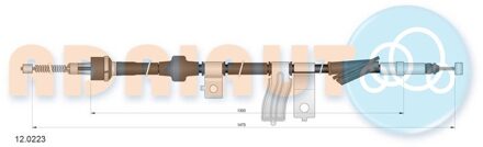 Honda Trekkabel, parkeerrem 120223