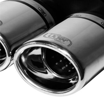 Honda Ulter Sport uitlaat passend voor Honda Civic VII HB 1.4i 66kW/1.6i 81kW 2002-2006 2x 95x65mm US11020710