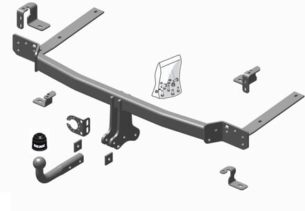 Honda Vaste trekhaak 603300