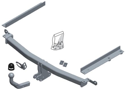 Honda Vaste trekhaak 610400